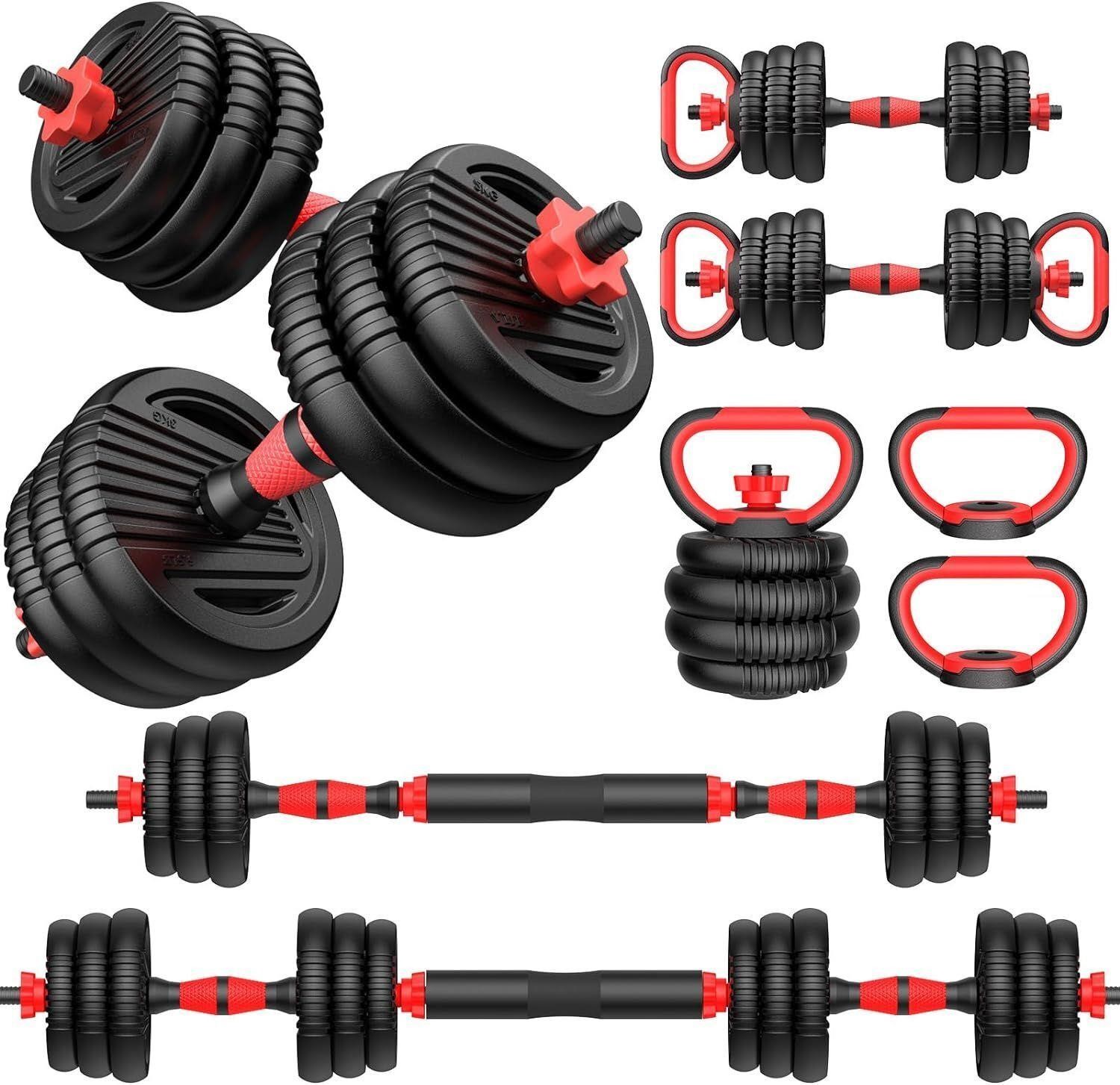 70LBS Adjustable dumbbell set