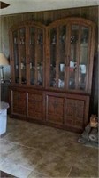 Large Lighted China Hutch