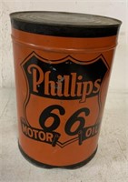 Phillips 66 Motor oil 5 qt. can partially full