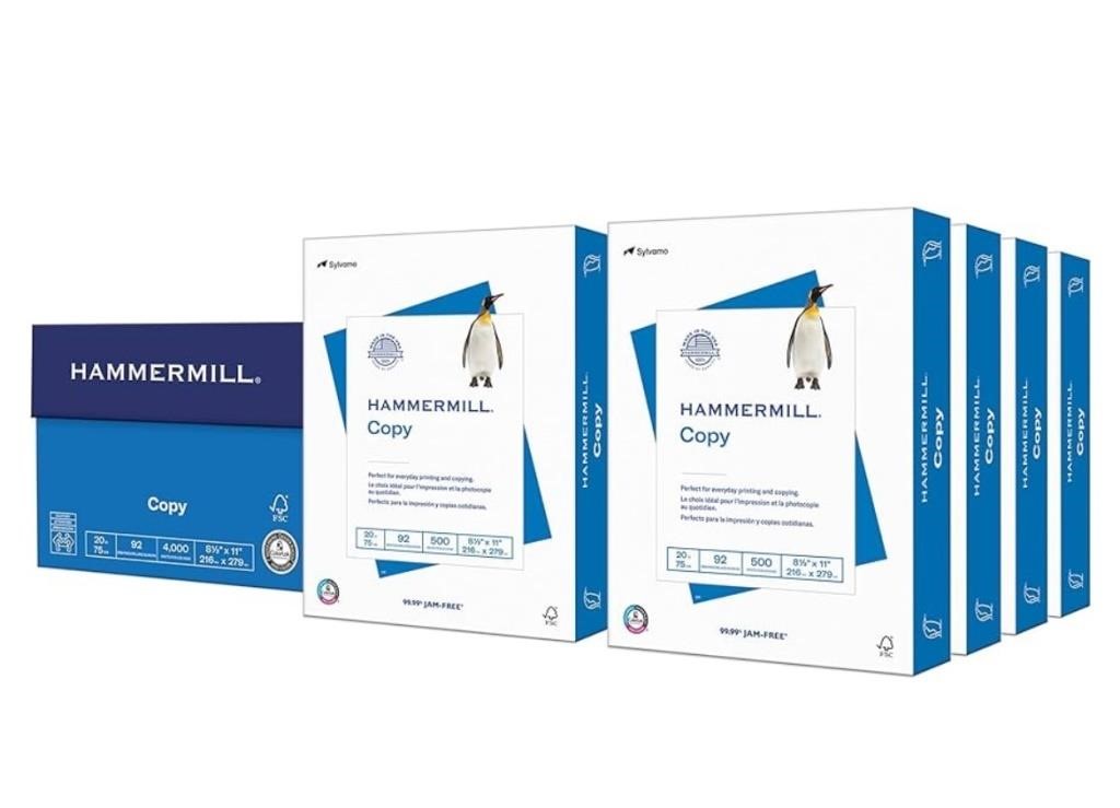 Hammermill Printer Paper, 20 Lb Copy Paper, 8.5 x