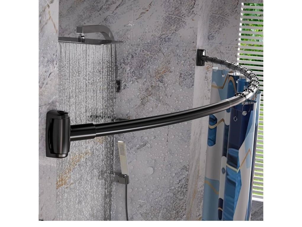 Stainless Steel Shower CurSikaiqi Adjustable