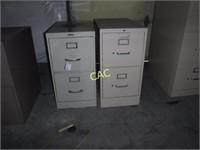 2pc 4drawer Lateral File Cabinets