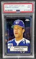 2021 Topps Chr. Plat. Anv. Roberto Alomar PSA 9