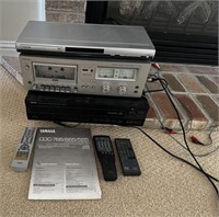 Toshiba DVD Player, Toshiba Stereo Cassette Deck