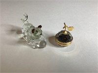 Swarovski Crystal Cat & Small Box