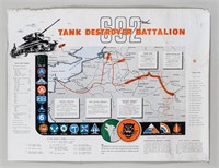 PAIR OF WWII TANK DIVISION POSTERS