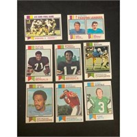 Over 350 1973 Topps Football Cards Mixed Grade