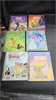6 Disney Little Golden Books