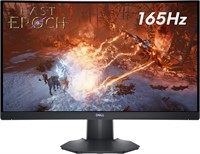 $200  Dell - 24 Curved Gaming Monitor - Black