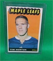 Tim Horton 1965-66 Topps #79 Toronto Maple Leafs