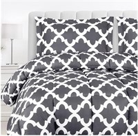 Utopia Bedding Queen Comforter Set (Grey)