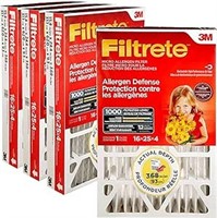 Filtrete 16x25x4 Furnace Filter, MPR 1000, MERV