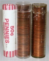 3 Rolls of Pennies - 1982D Uncirculated