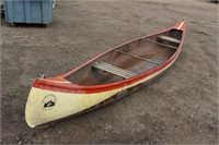 17FT Hemlock Canoe, Fiberglass