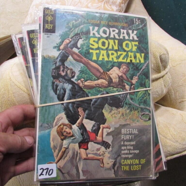 6 - TARZAN COMICS