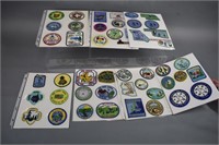 (36) Girl Scout Council Patches