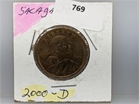 2000-D Sacagawea $1 Dollar