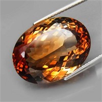 Natural Brazil Imperial Champagne Topaz 22.33 Cara