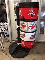 Stackable Coca-Cola Cooler Tower