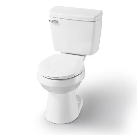 Project Source Round 2-piece WaterSense Toilet