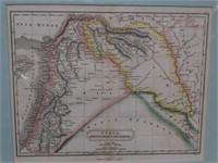 Antique Map - Syria & Mesopotamia - 1838