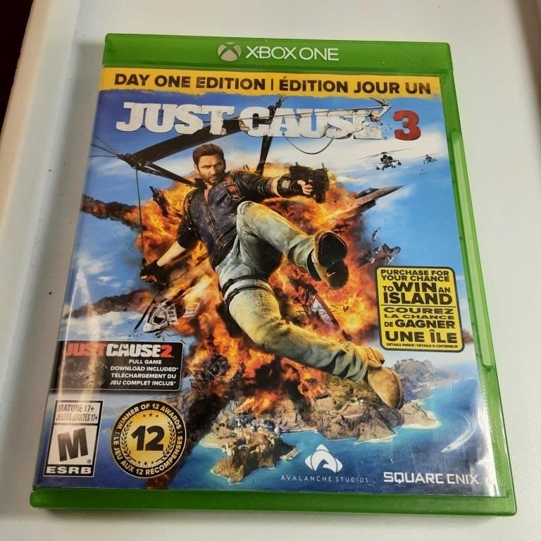 Just Cause xbox 1 game