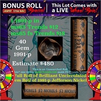 1-5 FREE BU Nickel rolls with win of this 1991-p S