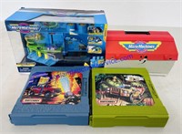 MicroMachines and Matchbox Foldout Playsets