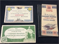 3 Booklets - Defense Savings Bonds, US Savings