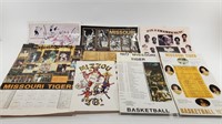 VTG 70s-80s Mizzou Basketball Poster Schedules