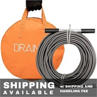 Drainx Easy Twist Drain Auger: 3/8" Diameter