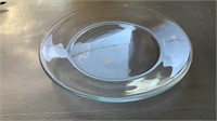 100- 8" Clear Glass Plates