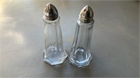 50- Clear Glass Salt Pepper Shakers