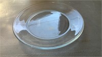 100- 8" Clear Glass Plates