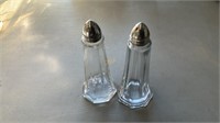 50- Clear Glass Salt Pepper Shakers