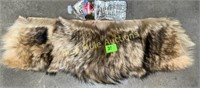 Coyote hide piece