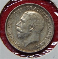 1912 Great Britain 6 Pence