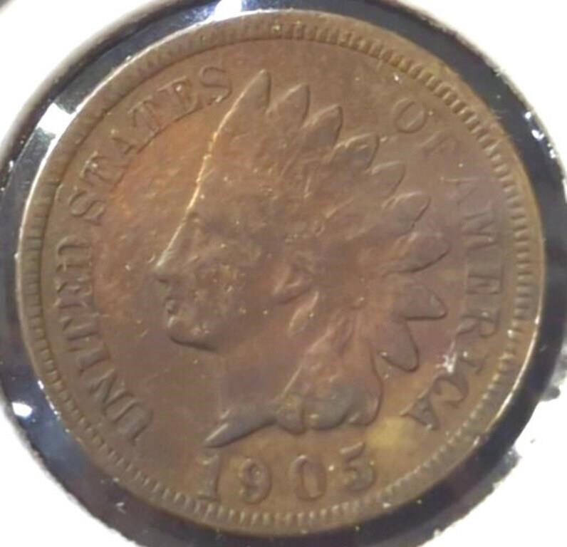 1905 Indian head penny