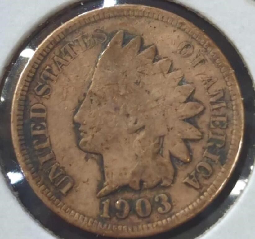 1903 Indian head, penny