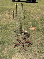 ASSORTED WROUGHT IRON PIECES