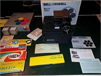 Vintage bell & Howell slide Cube system to