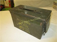 US Military Large Steel Ammo Can - 50 Cal Size