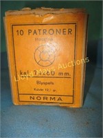 Norma 8X60mm Vintage European Rifle Ammo - Box