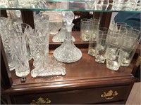 Collection of Vintage Cut Glass
