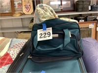 Travel bag with comforter