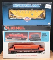 Vintage Lionel & Industrial Rail Train Cars (2)