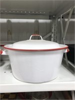 ENAMEL PAN W LID