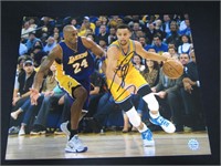 Stephen Curry Signed Warriors 8x10 Photo W/Coa