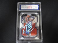 Anthony Edwards Signed Slabbed Auto Sports Card