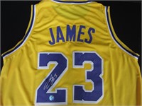 LeBron James Signed Lakers Jersey W/Coa